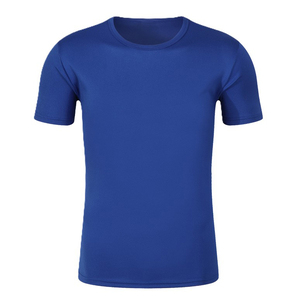 T-shirt à manches courtes personnalisé avec logo brodé OEM, séchage rapide, col rond, uniforme de travail publicitaire, impression de logo personnalisé - Product Image 4
