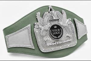 Cinturón de Campeonato Profesional Personalizado de Metal para Lucha Libre, Boxeo, MMA, Taekwondo y Grappling - Product Image 3