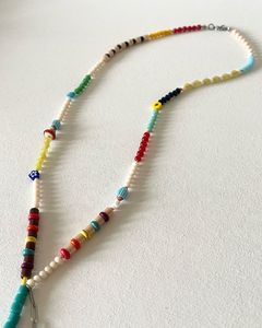 Colorful Handmade Beaded Neck <b>Lanyard</b> <b>for</b> Badge Holder and <b>Keys</b> - Product Image 2