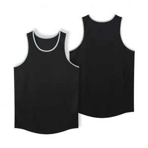 Wholesale Custom Logo <b>Men</b> 100% Cotton Gym Muscle Shirt <b>Singlet</b> Sleeveless Shirt Quick Dry Tank Top <b>for</b> <b>Men</b> - Product Image 1