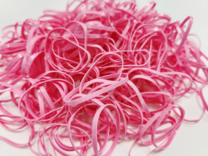 Lote de Bandas Elásticas para el Cabello, Tamaño M, 40x2mm, Alta Elasticidad, No Tóxicas, Empaquetado en Bolsa OPP, Uso Diario Informal - Product Image 2