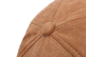 Premium Soft Suede Baseball Cap Adjustable Casual Outdoor Fashion <b>Hat</b> for <b>Men</b> Women Lightweight Breathable Everyday Streetwear - Product Image 2