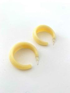 Boucles d'oreilles en résine traditionnelles, écologiques, fabriquées à la main, pour femmes, accessoires de mode tendance, cadeau, artisanat en résine pour femmes - Product Image 4
