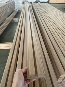 Barandilla de Madera de Roble Blanco de 3600 mm de Longitud, Ranura de 41 mm, Antideslizante, para Escaleras Interiores, Componentes Arquitectónicos - Product Image 5