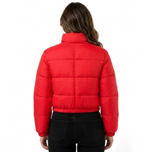 Women Puffer <b>Jacket</b> Premium <b>Quilted</b> Outerwear Women Puffer <b>Jacket</b> Crafted With Durable Material Lightweight Padding - Product Image 2