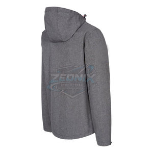 Veste d'hiver softshell coupe-vent et imperméable pour homme, avec logo sur le devant, respirante et à séchage rapide pour les activités de plein air - Product Image 6