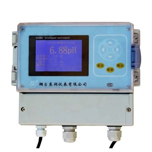 Température numérique intelligente industrielle en ligne Contrôleur de qualité de l'eau pH/ORP avec RS485 4~20mA OEM/ODM Dongrun PHS-8B - Product Image 1