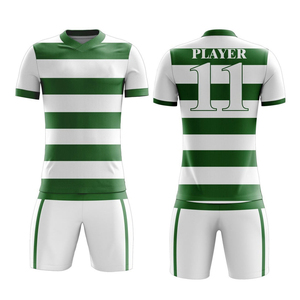Uniforme de Fútbol Personalizado de Secado Rápido, Corte Ajustado, en Poliéster, para Adultos, con Diseño Sublimado Único, Venta al Por Mayor, Personalizable - Product Image 4