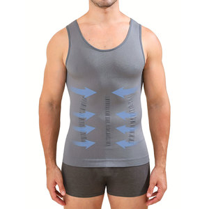 Durable Smooth Fabric Gym Wear Flexible Movement Sports Base Layer Sleeveless <b>Compression</b> <b>Shirt</b> - Product Image 1