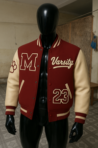 Blouson universitaire de baseball pour homme, personnalisé, imperméable, respirant, à capuche, en laine, style sportswear, streetwear, décontracté, à fermeture frontale - Product Image 6