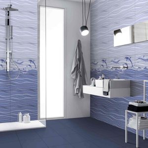 Azulejo de Pared Cerámico Blanco Brillante Minimalista de 300x600, Estilo Elegante para Oficinas Corporativas y Diseño de Infraestructura Comercial - Product Image 3