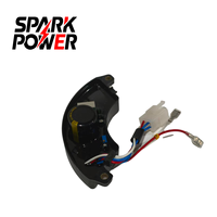 Générateur d'essence triphasé sans balais SPARK POWER AVR 8KW avec pièces de rechange d'alternateur en plastique