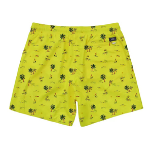 Shorts de bain décontractés pour hommes, fabriqués au Pakistan, personnalisés, tendance été 2025, en maille respirante à séchage rapide, taille élastique - Product Image 3