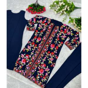 Ensemble de costume de soirée pour femmes, design de créateur, avec salwar Patiyala et dupatta UC1151 - Product Image 2