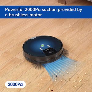 หุ่นยนต์ดูดฝุ่นและถูพื้น NOISZ S8 Pro 2 in 1, แรงดูด 2000Pa, วางแผนเส้นทางอัตโนมัติ, ระบบเพิ่มแรงดูดอัตโนมัติบนพรม, เหมาะสำหรับพื้นแข็ง - Product Image 2
