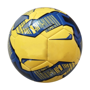 Ballon de football professionnel de haute qualité en gros, logo personnalisé, taille 5, pour enfants et adultes, cousu à la main, en cuir PU véritable - Product Image 1
