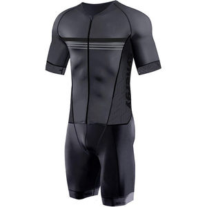 Custom Professional Outdoor <b>Cycling</b> Triathlon Uniform <b>Men</b> Plus Size Reversible New Arrival <b>Long</b> <b>Sleeve</b> Breathable Windproof 100% - Product Image 6