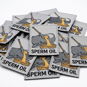 Patch brodé personnalisé pour équipement de chasse au baleinage maritime, harpon hexagonal, fabricant sur mesure - Product Image 6