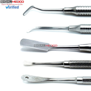 Instruments chirurgicaux buccaux pour implants, en acier inoxydable, 5 pièces : Extracteur dentaire, Periotome Pritchard, Élévateur dentaire - Product Image 6