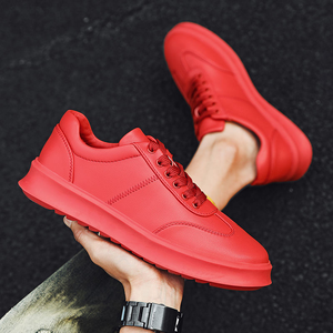 Baskets tendance blanches en cuir respirant avec doublure en maille pour hommes, modèle 2025, à lacets, personnalisables, faible MOQ, OEM, vente en gros - Product Image 5