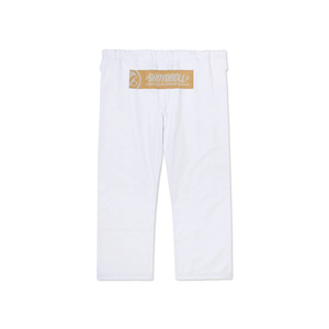 Kimono de BJJ Unisex, Uniforme 100% Algodón, Corte Regular, Ropa Duradera para Artes Marciales, Talla Adulto, Cinturón Blanco - Product Image 2