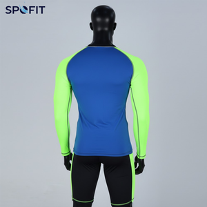 Ensemble de shorts et rashguard tricoté pour hommes, 2 pièces, personnalisé, imprimé par sublimation, respirant, 100 % polyester, pour MMA, BJJ et lutte - Product Image 3