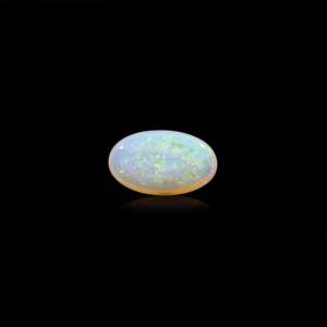 Natural Fire Opal Loose Gemstone 8.3 Carat Certified Faceted Yellow White - Product Image 1