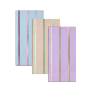 Serviettes de cuisine légères 100% coton, rayées, super absorbantes, pour la promotion de la marque - Product Image 6