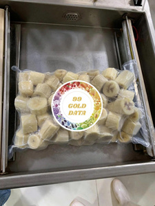 Rodajas de plátano congeladas IQF para uso en panadería y confitería, ingredientes de fruta natural, limpiadas y procesadas para venta al por mayor. - Product Image 4
