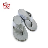 Sandales et tongs de sport d'extérieur confortables pour hommes en EVA, à motif uni, à enfiler, couleur et taille personnalisables