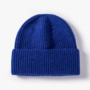 Unisex Cozy Pom Pom Knit Beanie Warm Winter <b>Cap</b> Custom Logo OEM Private Label Bulk Wholesale Headwear Manufacturer - Product Image 2
