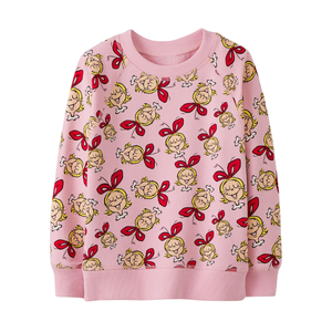 Sweat-shirt décontracté à col rond pour garçons, en tricot French Terry, imprimé intégral, coupe ample, manches régulières, polyester/coton respirant - Product Image 3