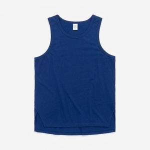 Camiseta sin mangas de seda/algodón de estilo vintage para hombre, de secado rápido, transpirable, para deporte y gimnasio - Product Image 5
