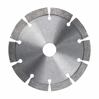 Lame de découpe industrielle diamantée pour mur, alésage 22,23 mm, 115 mm (4,54 po) pour béton armé et pierre naturelle, faible émission de poussière, prix usine
