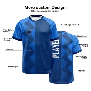 Unisex Soccer Uniform Set Solid Stand Collar Short Sleeve Moisture Wicking <b>Polyester</b> Regular Fit All Seasons Printed High - Product Image 4