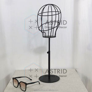 Astrid moda acero Metal cabeza duradera gorra de béisbol sombrero soporte de exhibición para tienda de ropa - Product Image 6