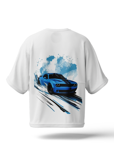 Oversized Plus Size Blank T-Shirt Thick Graphic Front Logo <b>Drop</b> Shoulder-High Quality Heavyweight Cotton Men's T-Shirt - Product Image 5