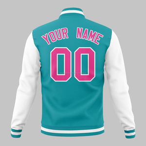 Chaqueta universitaria de alta calidad para hombre, chaqueta universitaria de lana de algodón con letras, chaqueta Versity para hombre - Product Image 2