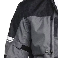 Nouvelle arrivée, veste en cuir de moto noire respirante et imperméable pour homme, veste de motocross de qualité supérieure