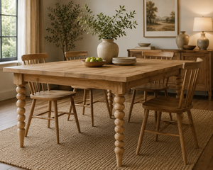 Heavy-Duty Solid Rubber Wood <b>Table</b> Legs-Modern Design Shape Hospital Living Room Use Strong Durable Replacement for <b>Dining</b> - Product Image 3
