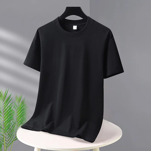 เสื้อยืดผู้ชาย 2026 ฤดูร้อน เสื้อยืดโอเวอร์ไซส์ ผ้าฝ้าย เสื้อยืดลำลอง คุณภาพสูง แขนสั้น เสื้อยืดผู้ชาย สีพื้น เสื้อกีฬา - Product Image 2