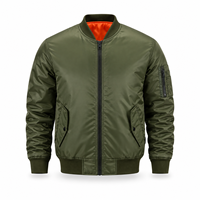 Blouson bomber pour homme |   Veste de sport décontractée personnalisée |   Veste coupe-vent légère |   Vêtements OEM en gros
