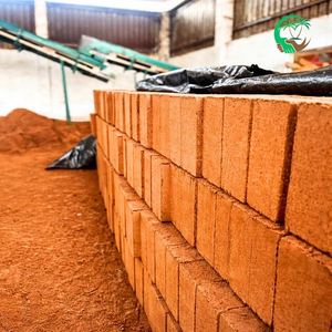 Bloque de Fibra de Coco de Doble Lavado de Súper Calidad, 5 kg, Alta Retención de Agua, 30x30x12 cm, para Cultivo, Acondicionador de Suelo, Precio Bajo - Product Image 4