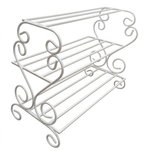 Organizador de Zapatos Moderno de Metal Blanco, Estante de Almacenamiento de Zapatos Independiente para Entrada y Armario, Mueble para el Hogar al Mejor Precio - Product Image 6