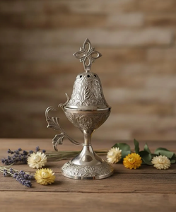 Brûleurs d'encens uniques en laiton, décoratifs, spirituels, religieux, écologiques, traditionnels, essentiels pour la vie quotidienne, rituels et méditations - Product Image 1