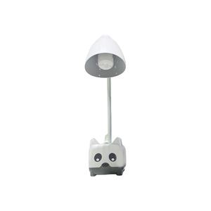 Lampe de table LED 8W au design animal adorable, double couleur 3000K 6500K, protection oculaire, lampe de bureau pour chambre d'enfant et espace d'étude - Product Image 1
