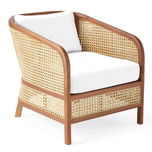 Sofás de jardín de ratán mimbre con cojín cómodo Buena fabricación a precios al por mayor de Java Central - Product Image 5