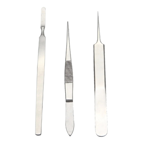 Kit de démarrage pour la surface oculaire 5 pièces Instruments ophtalmiques manuels en acier inoxydable allemand Pince de débridage Kit de lentilles pour soins oculaires - Product Image 5