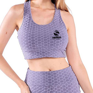 Ensemble de yoga pour femmes, style unique et confortable, best-seller, léger, motif à carreaux, logo sur le devant, ensemble 2 pièces - Product Image 2