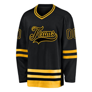 Nuevo Estilo OEM, Jersey de Hockey sobre Hielo de Poliéster Personalizado para Jugadores Profesionales, Jersey de Hockey sobre Hielo Hecho a Medida para Hombre - Product Image 1
